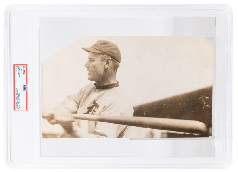  [BASEBALL]. Original Press Photograph of Detroit Tigers Pla...