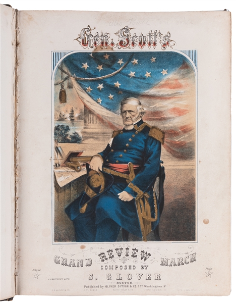  [SHEET MUSIC]. [CIVIL WAR]. Album of Sheet Music, Including...