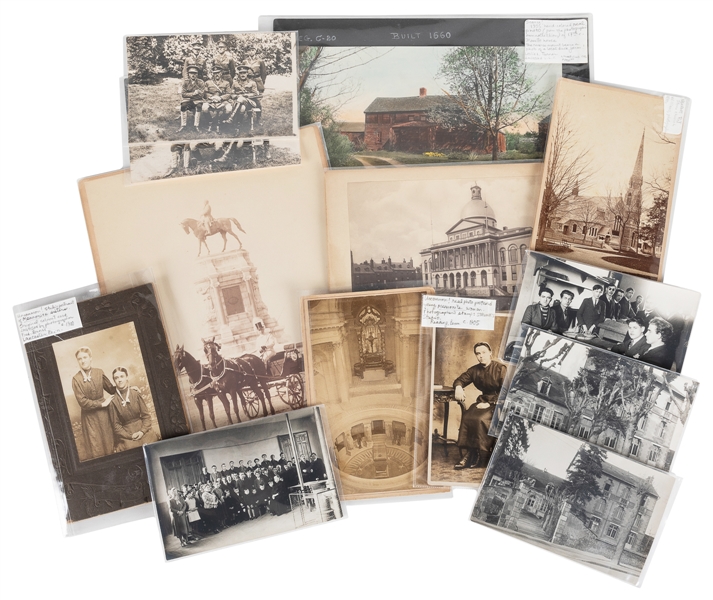  [PHOTOGRAPHY]. A Group of 32 Cabinet Cards and 34 Real Phot...