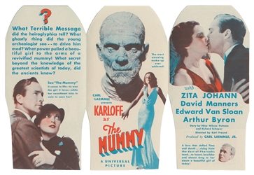  The Mummy (Universal, 1932) Herald. Color printed pictorial...
