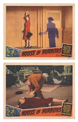  House of Horrors. Pair of Color Lobby Cards. [Hollywood: Re...