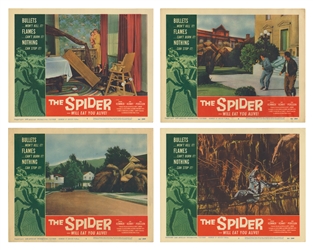  The Spider. Group of Eight Color Lobby Cards. [Hollywood: A...