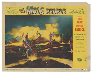  The Mole People. Group of Eight Color Lobby Cards. [Hollywo...