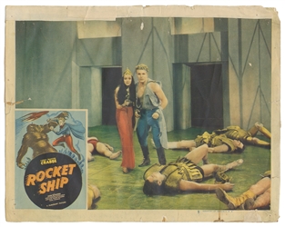  Mars Attacks the World. Group of Six Color Lobby Cards. [Ho...