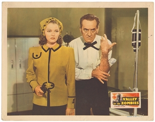  Valley of the Zombies. Group of Six Color Lobby Cards. [Hol...