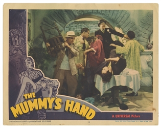  The Mummy’s Hand. Group of Two Color Lobby Cards. [Hollywoo...