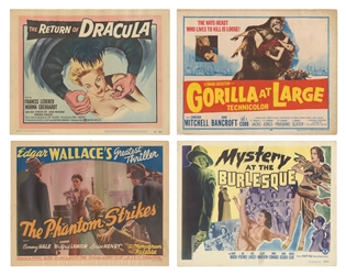  Group of 52 Color or Tinted Lobby Cards. [Hollywood, ca. 19...