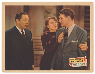  [CHARLIE CHAN]. Charlie Chan at Monte Carlo. Six Color Lobb...