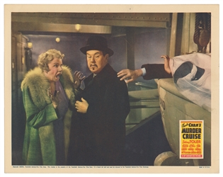  [CHARLIE CHAN]. Charlie Chan’s Murder Cruise. Group of Seve...