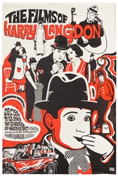 HOGARTH, William. The Films of Harry Langdon. 1967. Poster ...