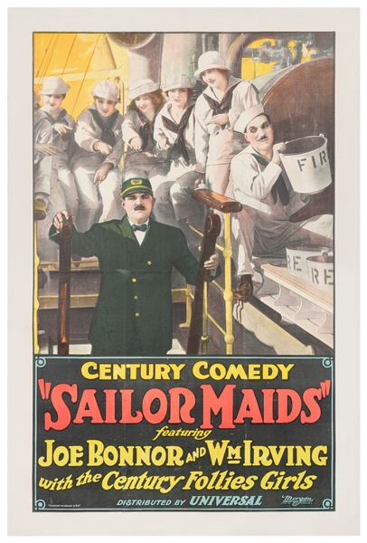  Sailor Maids. Universal, 1924. One sheet (41 x 27”). Color ...
