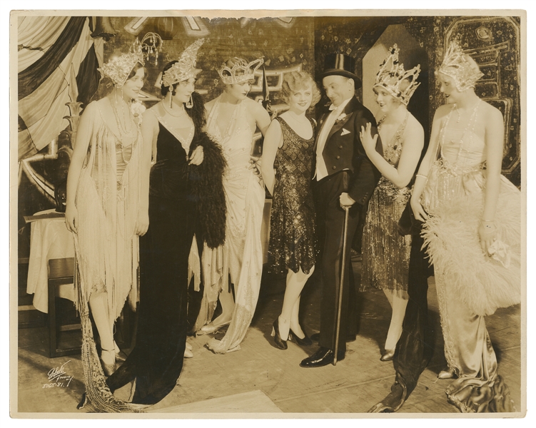  ERROL, Leon (1881 – 1951). Photograph of Leon Errol with Ja...