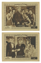  [HAMILTON, Lloyd (1891-1935)]. Pair of Tinted Lobby Cards f...