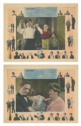  [LAEMMLE, Carl (1867-1939), producer]. Pair of Color Lobby ...