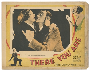  [NAGEL, Conrad (1897-1970)]. Group of Four Color Lobby Card...