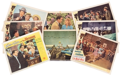  Abbott & Costello Collection of (33) Lobby Cards to (12) Fi...
