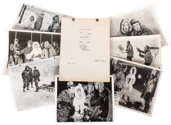  A Script from Abbott & Costello “Lost in Alaska,” With 29 S...