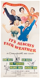  It’s Always Fair Weather. MGM, 1955. Three sheet (79 x 41”)...