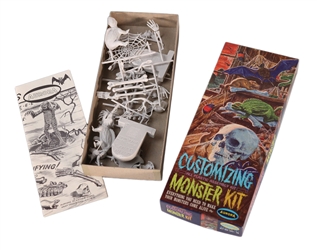 Aurora Customizing Monster Kit. Aurora, 1963. Kit featuring...