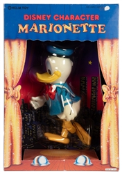 Disney Character Marionettes Set of 4. Helm Toy, 1990. Four...