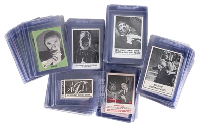  Collection of 1960s Monster Movie and Television Trading Ca...