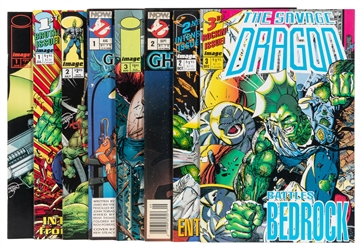  Group of 93 Assorted DC and Marvel Comics. (D. C., Marvel, ...
