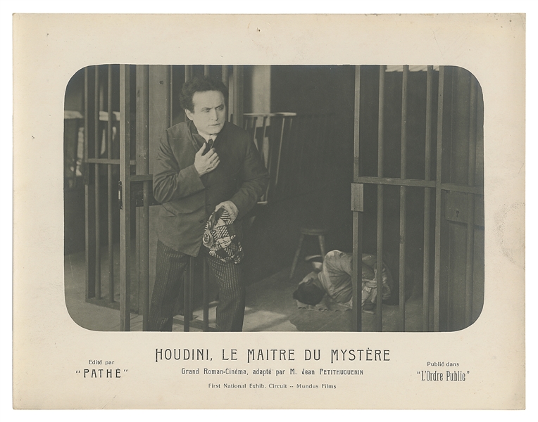  HOUDINI, Harry (Erik Weisz, 1874 – 1926). The Master Myster...