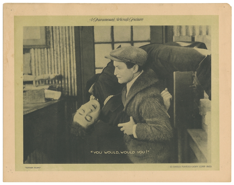  HOUDINI, Harry (Erik Weisz) (1874 – 1926). Terror Island Lo...