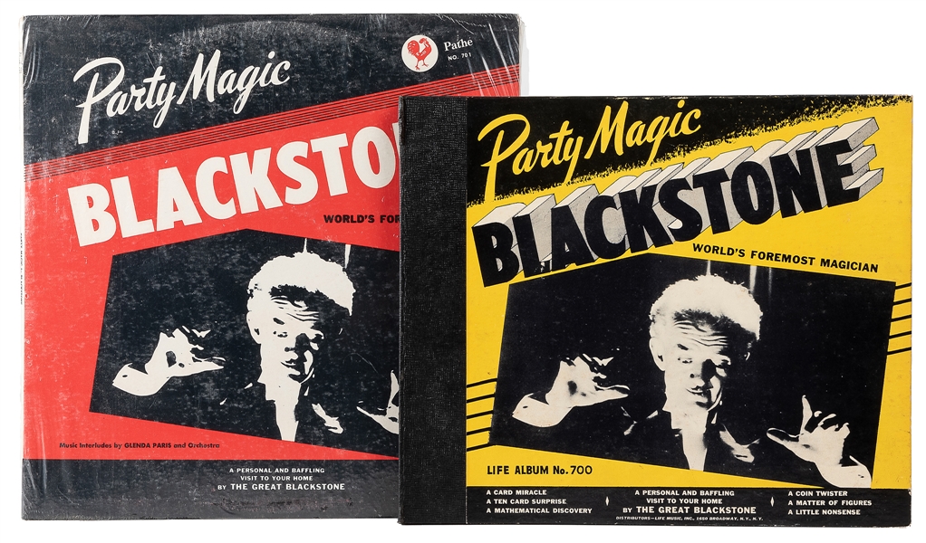  BLACKSTONE, Harry (1885 – 1965). Party Magic. New York: Pat...