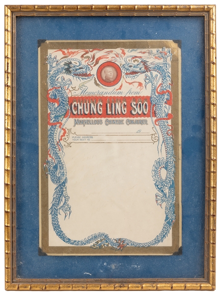  CHUNG LING SOO (William Ellsworth Robinson, 1861 – 1918). C...