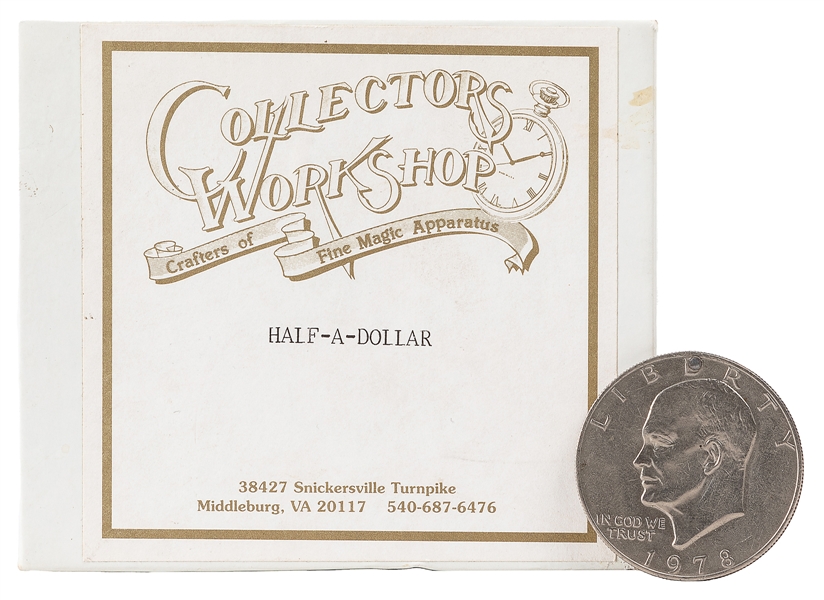  Half-A-Dollar. Middleburg: Collectors’ Workshop, ca. 2000s....