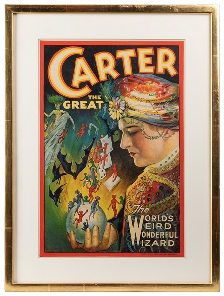  CARTER, Charles (1874 – 1936). Carter the Great. The World’...