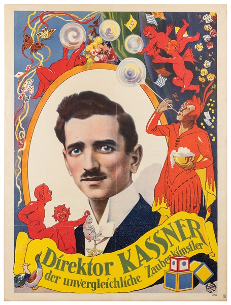  KASSNER, Alois (1887 – 1970). Direktor KASSNER. Hamburg: Fr...