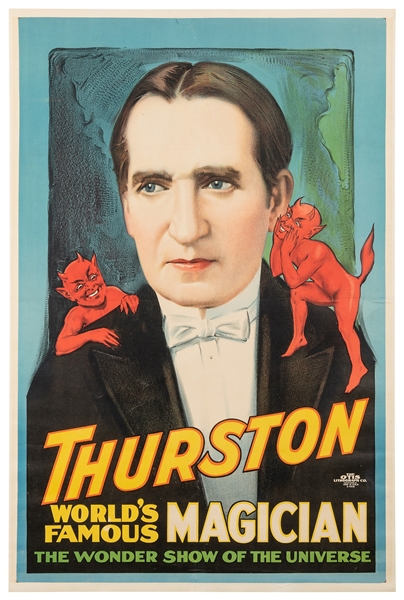  THURSTON, Howard (1869 – 1936). Thurston World’s Famous Mag...