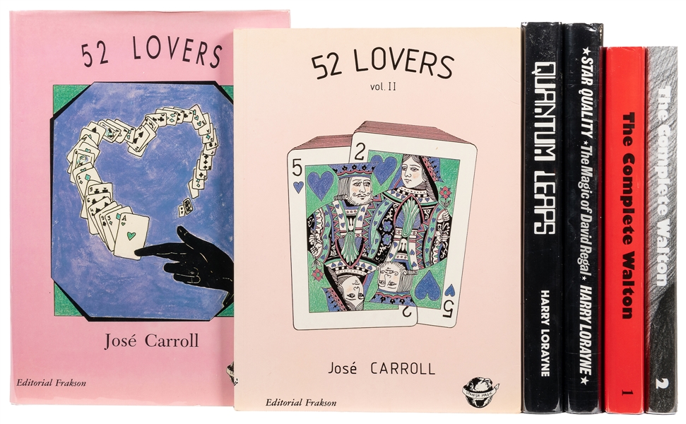  [Card Magic] Six Classic Card Magic Books. Including: LORAY...