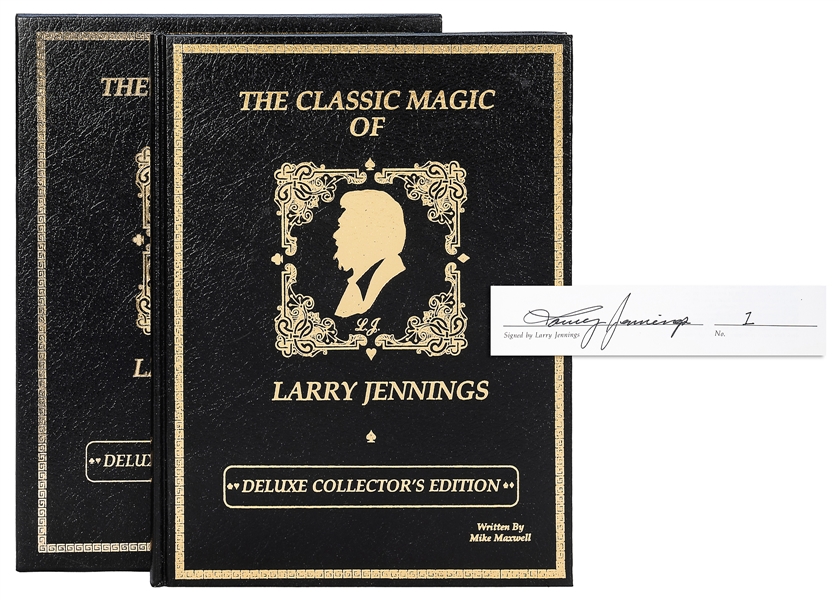  MAXWELL, Mike. The Classic Magic of Larry Jennings. Tahoma:...