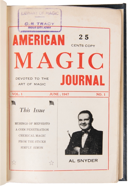  American Magic Journal. William Powers. V1 N1 - V2 N3 (Aug....