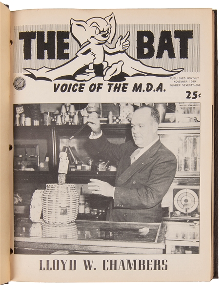  The Bat. Lloyd Jones. N1 - N86 (Feb. 1951). Illustrated. 4t...