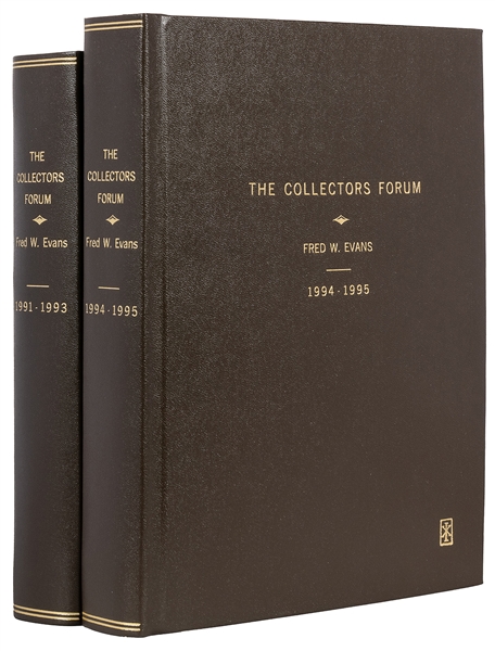  Collectors’ Forum. Fred Evans. Special Collector’s Edition ...