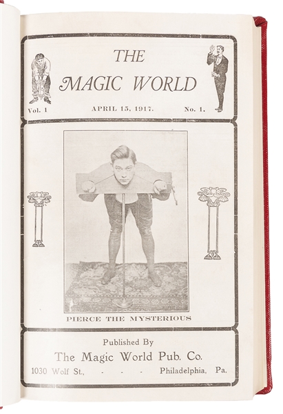  Magic World. Dr. J.E. Pierce. V1 N1 - V7 N10 (Feb./Mar. 192...