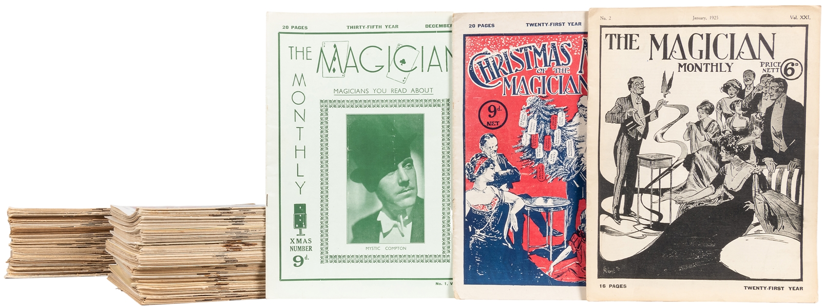  Magician Monthly Collection. Archive of loose issues from t...