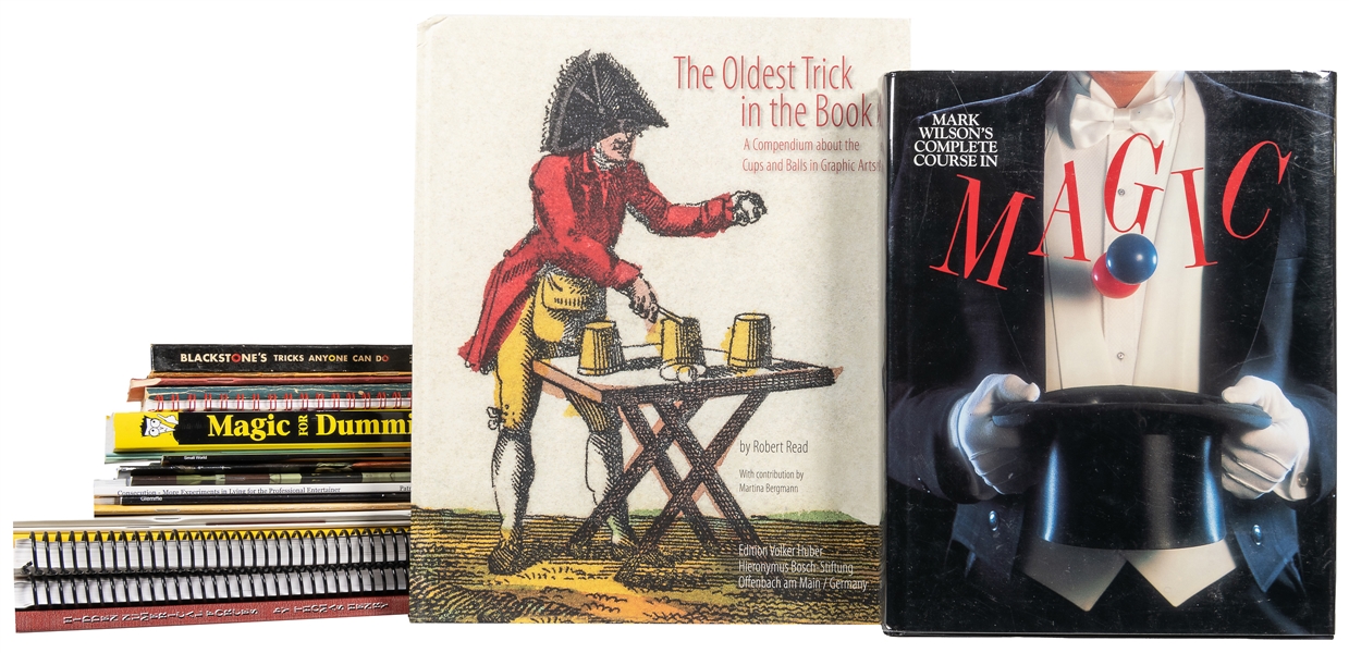  [MAGIC]. 25 Softcover Books on Magic. Including MCCOMB, Bil...