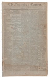  [HAMILTON, Alexander (1757-1804)]. The Connecticut Courant....