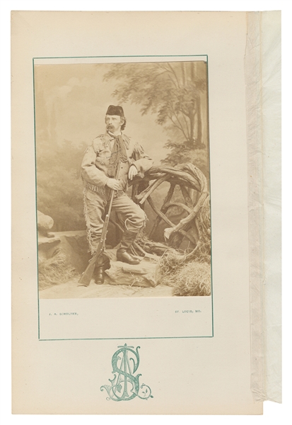  [CUSTER, George Armstrong (1839-1876)]. Albumen portrait ph...