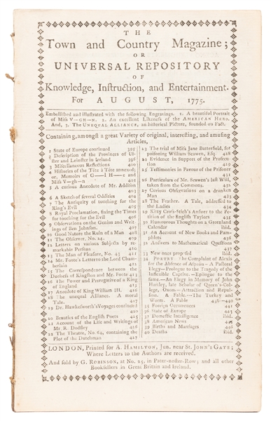  [REVOLUTIONARY WAR]. King George III Declares War Against t...