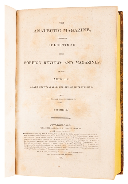  [THE STAR-SPANGLED BANNER]. [KEY, Francis Scott (1773-1843)...