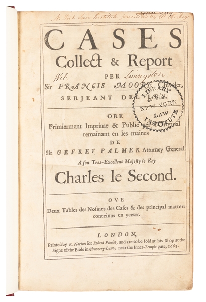  [JAY, John (1745-1829) and William LIVINGSTON (1723-1790), ...