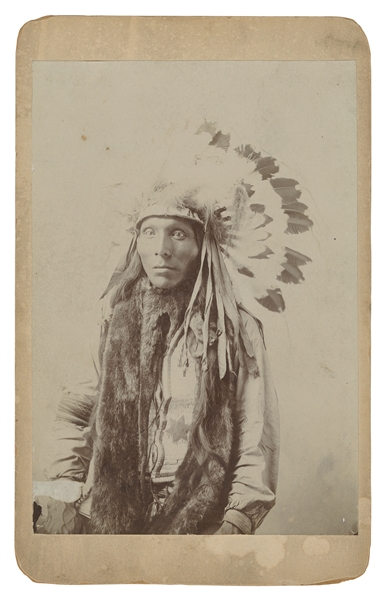  [NATIVE AMERICANS]. STANDING BEAR, Luther (1868-1939). Over...