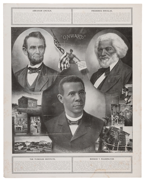  [DOUGLASS, Frederick (1818-1895) and Booker T. WASHINGTON (...