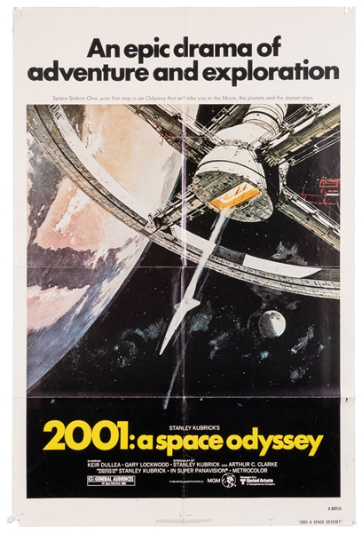  [FILM]. “2001: a space odyssey / An epic drama of adventure...